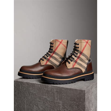 burberry boots men|burberry men's winter boots.